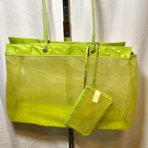 Accessory Network Mesh Beach Tote Combo